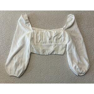 NWT* Princess Polly Ariah Long Sleeve Crop Top Size 6